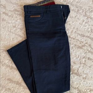 Meyer cotton chino- made in Dublin- extreme quality 34/32 Slim